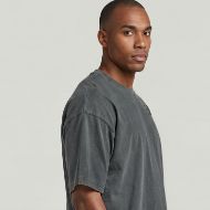 Picture of G-STAR MEN'S WASHED MULTI GR OVERSIZED T-SHIRT INDIA INK GD 3