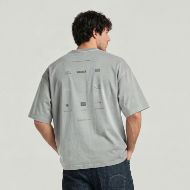Picture of G-STAR MEN'S WASHED MULTI GR OVERSIZED T-SHIRT KEIAN GD 2