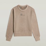 Picture of G-STAR WOMEN'S REGULAR GRAPHIC RELAXED SWEATER FOSSIL GD 5