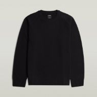 Picture of G-STAR MEN'S WOOL RAGLAN RELAXED PULLOVER DK BLACK 6