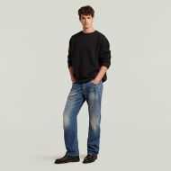 Picture of G-STAR MEN'S WOOL RAGLAN RELAXED PULLOVER DK BLACK 5