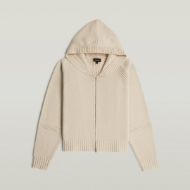 Picture of G-STAR WOMEN'S HEAVY MOTO CARDI DK BRICK 6