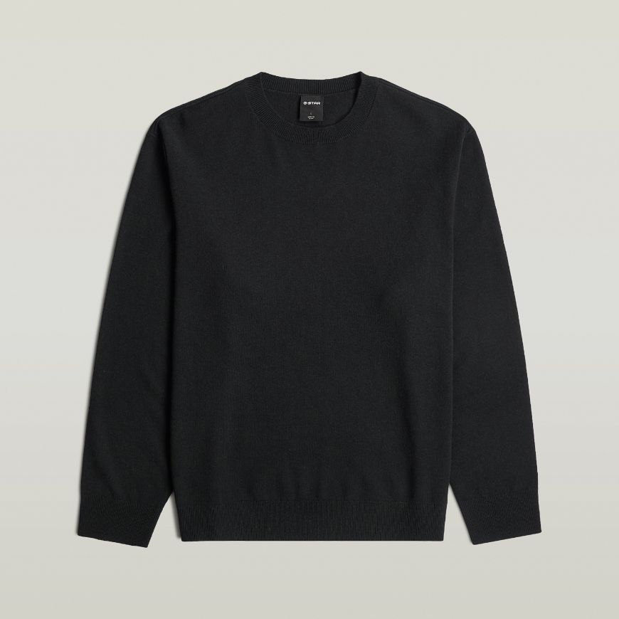 Picture of G-STAR MEN'S WOOL REFINED PULLOVER DK LEGION BLUE