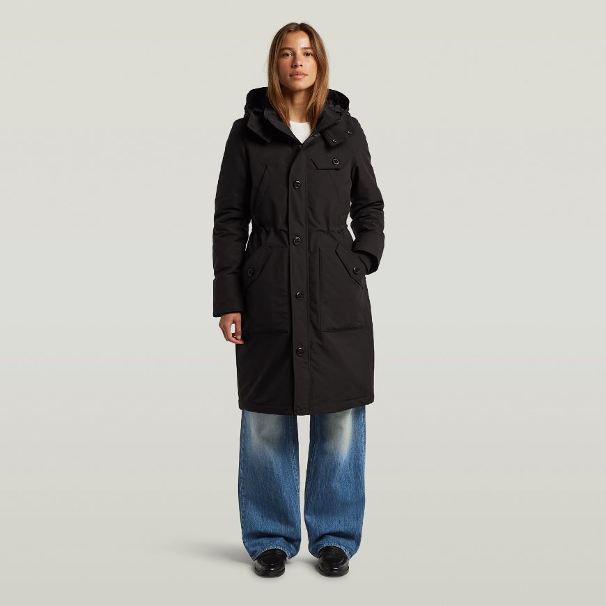 Снимка на G-STAR ДАМСКО ЯКЕ VODAN LONG JACKET DK BLACK