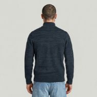 Picture of G-STAR MEN'S 3D BIKER FULL ZIP KNIT LEGION BLUE/VINTAGE NAVY 2