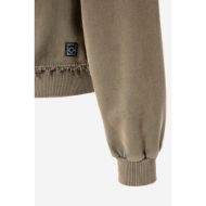Picture of DIRTY LAUNDRY MEN'S OVERSIZED FULL ZIP WITH RAW EDGES VINTAGE ROCK 8
