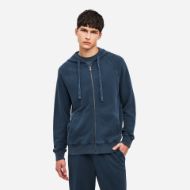 Picture of DIRTY LAUNDRY MEN'S PIQUET FLEECE FULL ZIP VINTAGE BLUE 1