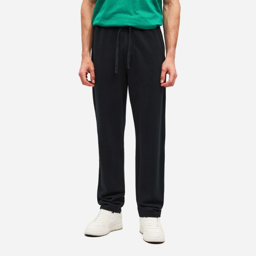 Picture of DIRTY LAUNDRY MEN'S PIQUET FLEECE SWEATPANTS VINTAGE BLACK