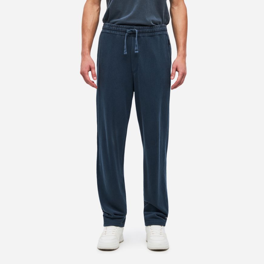 Picture of DIRTY LAUNDRY MEN'S PIQUET FLEECE SWEATPANTS VINTAGE BLUE