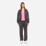 Снимка на DIRTY LAUNDRY ДАМСКИ СУИТШЪРТ CROPPED FULL ZIP WITH SEAMING VINTAGE GREY 4