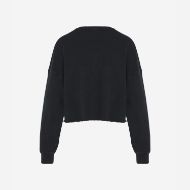 Снимка на DIRTY LAUNDRY ДАМСКИ ТОП PIQUET FLEECE LONGSLEEVE VINTAGE BLACK 5