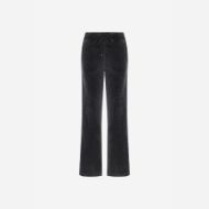 Снимка на DIRTY LAUNDRY ДАМСКИ ПАНТАЛОН VELVET FLARED SWEATPANTS VINTAGE BLACK 6