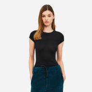 Снимка на DIRTY LAUNDRY ДАМСКИ ТОП SLIM FIT T-SHIRT BLACK 1