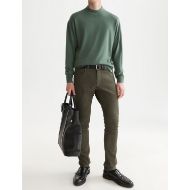 Picture of SCOTCH&SODA MEN'S SEASONAL CORE DROPPED SHOULDER MOCK NECK PULLOVER - DARK FOREST 7