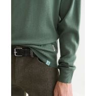 Picture of SCOTCH&SODA MEN'S SEASONAL CORE DROPPED SHOULDER MOCK NECK PULLOVER - DARK FOREST 6