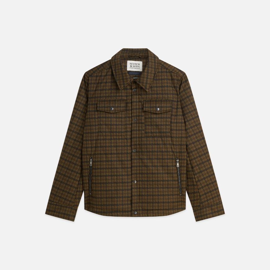 Снимка на SCOTCH&SODA МЪЖКО ЯКЕ HOUNDSTOOTH QUILTED - SKY CAPTAIN CHECK