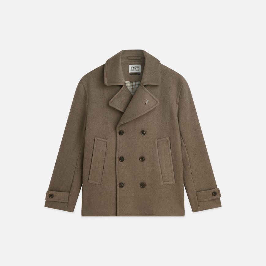 Снимка на SCOTCH&SODA МЪЖКО ПАЛТО WOOL-BLEND- WALNUT