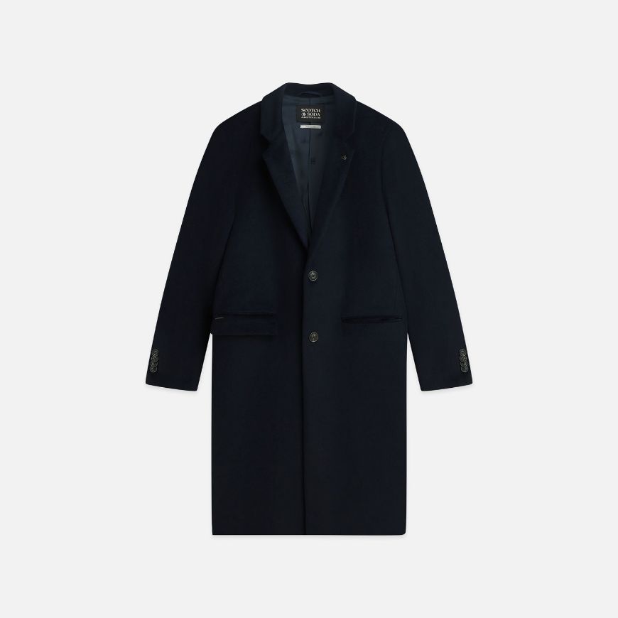 Снимка на SCOTCH&SODA МЪЖКО ПАЛТО CLASSIC WOOL - SKY CAPTAIN