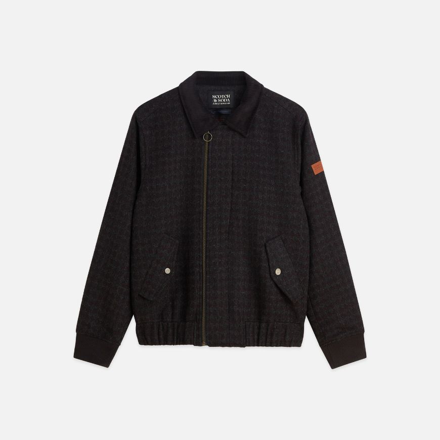 Снимка на SCOTCH&SODA МЪЖКО ЯКЕ WOOL DECK - METEORITE CHECK