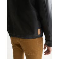 Снимка на SCOTCH&SODA МЪЖКО ЯКЕ LEATHER SHERPA LINED - METEORITE 7