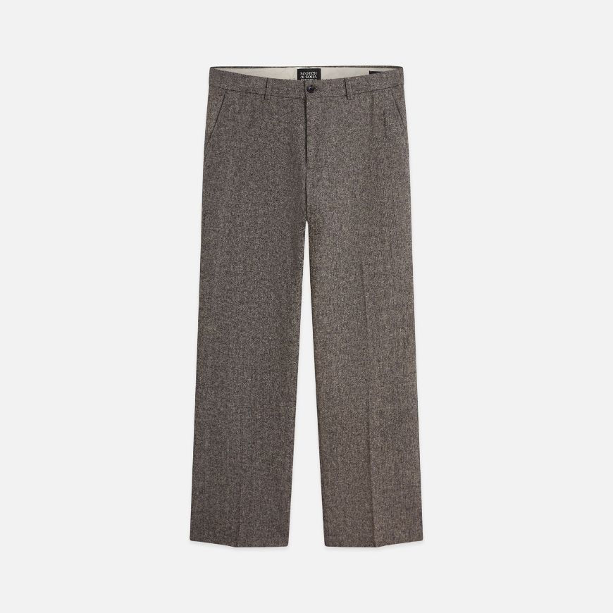 Снимка на SCOTCH&SODA МЪЖКИ ПАНТАЛОН OTIS WOOL-BLEND CHINO - METEORITE MELANGE