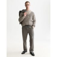 Снимка на SCOTCH&SODA МЪЖКИ ПАНТАЛОН OTIS WOOL-BLEND CHINO - METEORITE MELANGE 7