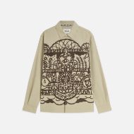 Снимка на SCOTCH&SODA МЪЖКА РИЗА FLOCK PRINTED RELAXED FIT - PURE CASHMERE 1