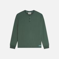 Снимка на SCOTCH&SODA МЪЖКА БЛУЗА HENLEY SLUB REGULAR FIT LONG SLEEVED - DARK FOREST 1