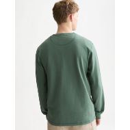 Снимка на SCOTCH&SODA МЪЖКА БЛУЗА HENLEY SLUB REGULAR FIT LONG SLEEVED - DARK FOREST 5