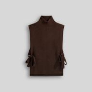 Снимка на GAS ДАМСКИ ПУЛОВЕР KATE GILET 4879 HOT FUDGE BROWN 5
