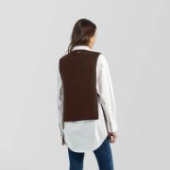 Снимка на GAS ДАМСКИ ПУЛОВЕР KATE GILET 4879 HOT FUDGE BROWN 2