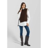 Снимка на GAS ДАМСКИ ПУЛОВЕР KATE GILET 4879 HOT FUDGE BROWN 4