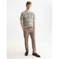 Снимка на SCOTCH&SODA МЪЖКА БЛУЗА STRIPED KNITTED REGULAR FIT POLO - PURE CASHMERE STRIPE 7