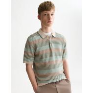 Снимка на SCOTCH&SODA МЪЖКА БЛУЗА STRIPED KNITTED REGULAR FIT POLO - PURE CASHMERE STRIPE 4