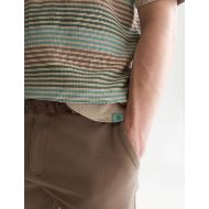Снимка на SCOTCH&SODA МЪЖКА БЛУЗА STRIPED KNITTED REGULAR FIT POLO - PURE CASHMERE STRIPE 6