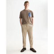 Снимка на SCOTCH&SODA МЪЖКА БЛУЗА CHEST ARTWORK RELAXED FIT - WALNUT 7