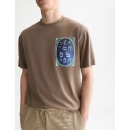 Снимка на SCOTCH&SODA МЪЖКА БЛУЗА CHEST ARTWORK RELAXED FIT - WALNUT 6
