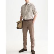 Снимка на SCOTCH&SODA МЪЖКИ ПАНТАЛОН SEASONAL CORE STUART STRETCH COTTON TWILL CHINO - WALNUT 7