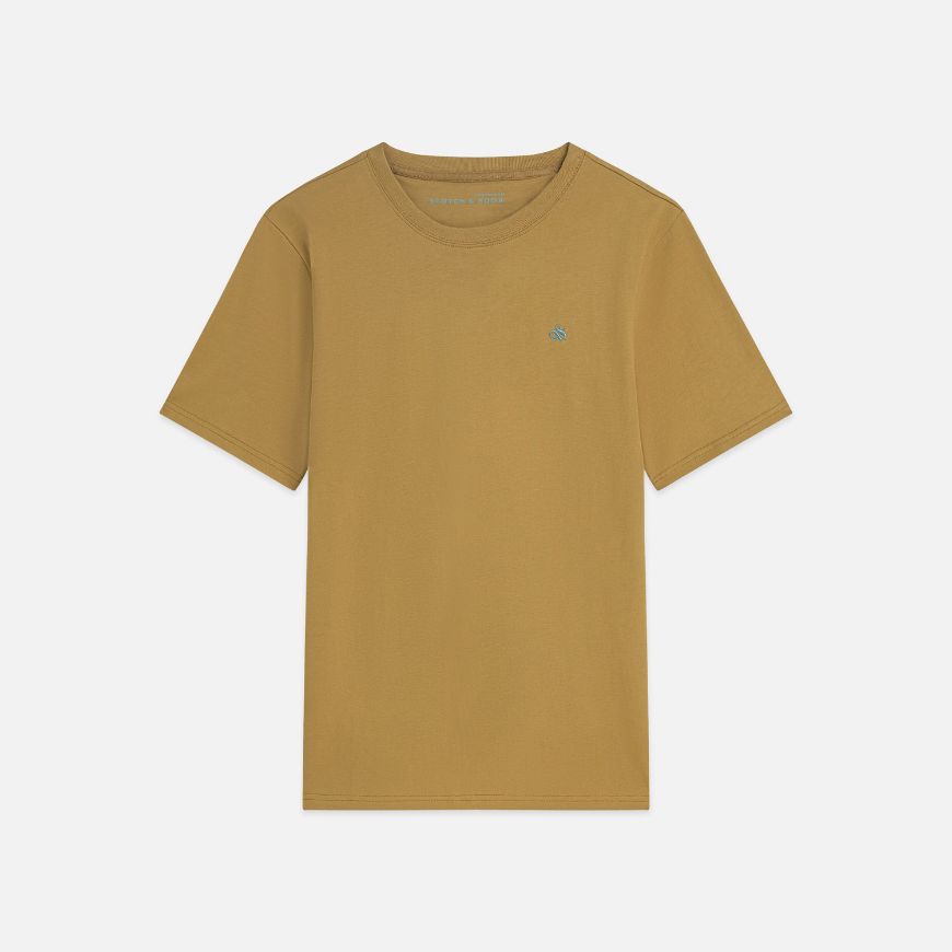 Снимка на SCOTCH&SODA МЪЖКА БЛУЗА SEASONAL CORE CHEST LOGO REGULAR FIT - DIJON