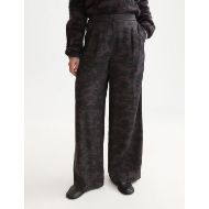 Снимка на SCOTCH&SODA ДАМСКИ ПАНТАЛОН ELENI - HIGH RISE WIDE LEG PRINTED - GLITCHFLOWERS SHALE 4