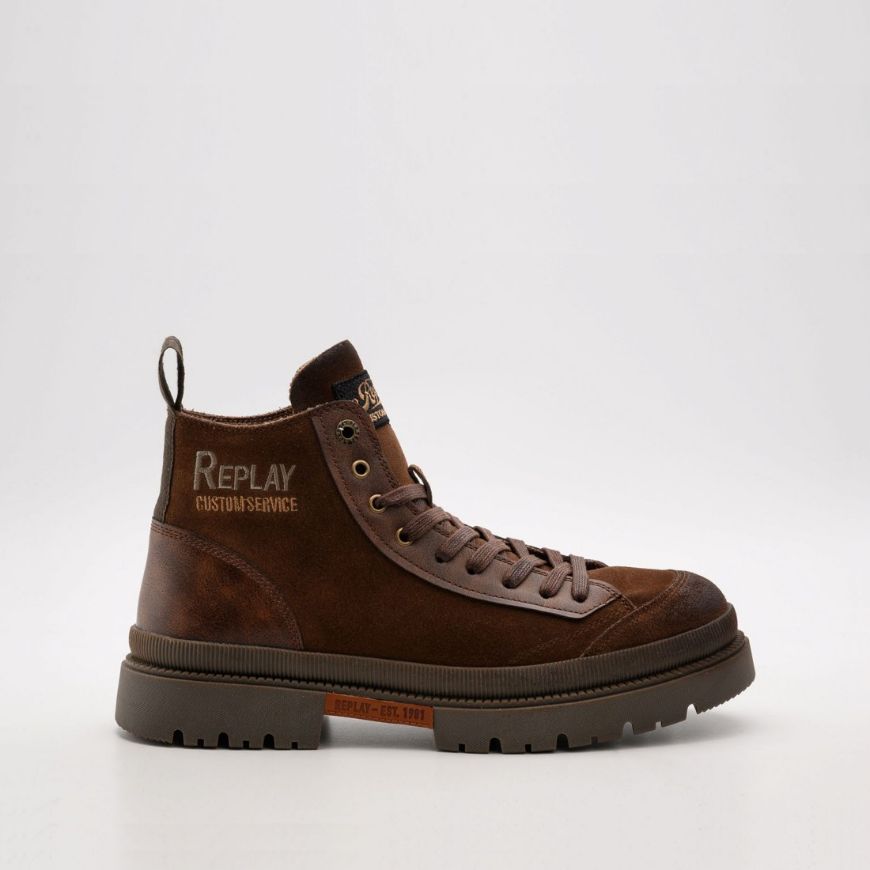 Снимка на REPLAY МЪЖКИ БОТУШИ SANDTOWN COUNTRY MID BOOTS BROWN