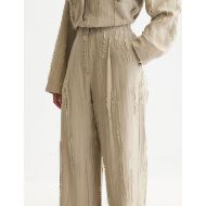 Снимка на SCOTCH&SODA ДАМСКИ ПАНТАЛОН ELENI - HIGH RISE WIDE LEG FIL COUPÉ - ALUMINUM 6