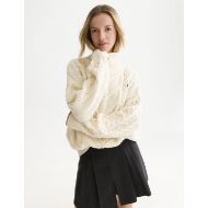 Снимка на SCOTCH&SODA ДАМСКИ ПУЛОВЕР CABLE STITCH OVERSIZED FIT - EGGNOG 4