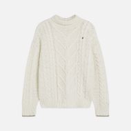 Снимка на SCOTCH&SODA ДАМСКИ ПУЛОВЕР CABLE STITCH OVERSIZED FIT - EGGNOG 1