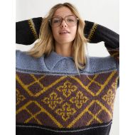 Снимка на SCOTCH&SODA ДАМСКИ ПУЛОВЕР FAIR ISLE BOXY FIT - SHALE 6