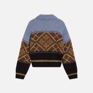 Снимка на SCOTCH&SODA ДАМСКИ ПУЛОВЕР FAIR ISLE BOXY FIT - SHALE 2