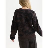 Снимка на SCOTCH&SODA ДАМСКИ ПУЛОВЕР FUZZY JACQUARD RELAXED FIT - GLITCHFLOWERS SHALE 5