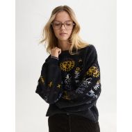 Снимка на SCOTCH&SODA ДАМСКИ ПУЛОВЕР JACQUARD BOXY FIT - METEORITE 6