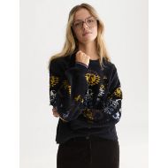 Снимка на SCOTCH&SODA ДАМСКИ ПУЛОВЕР JACQUARD BOXY FIT - METEORITE 4