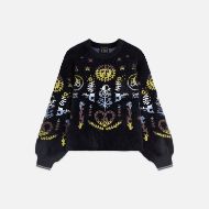 Снимка на SCOTCH&SODA ДАМСКИ ПУЛОВЕР JACQUARD BOXY FIT - METEORITE 1